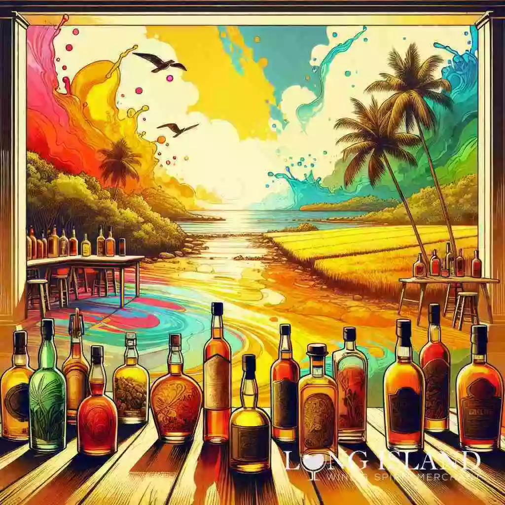 What Long Island Liquor Store’s Rum Selection Represents