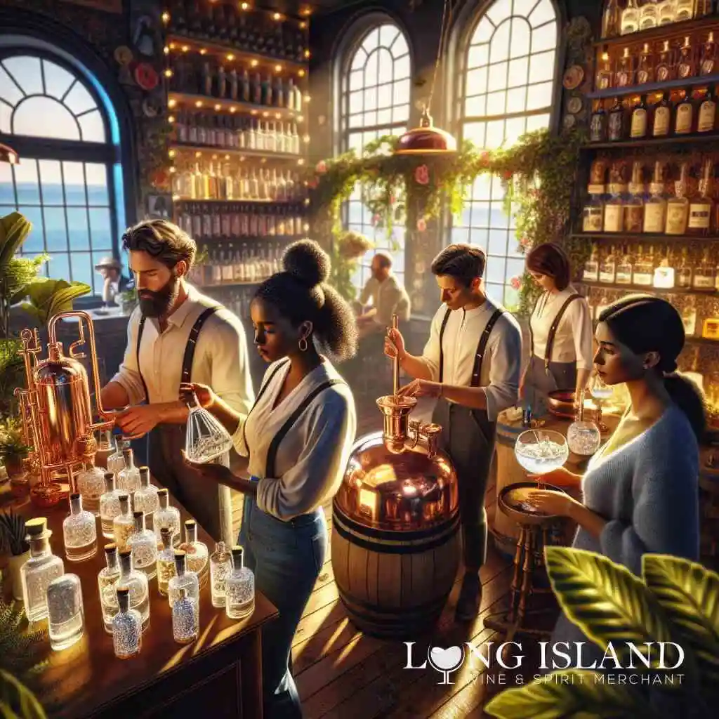 Long Island Liquor Store's Exclusive Gin Creations in Suffolk County
