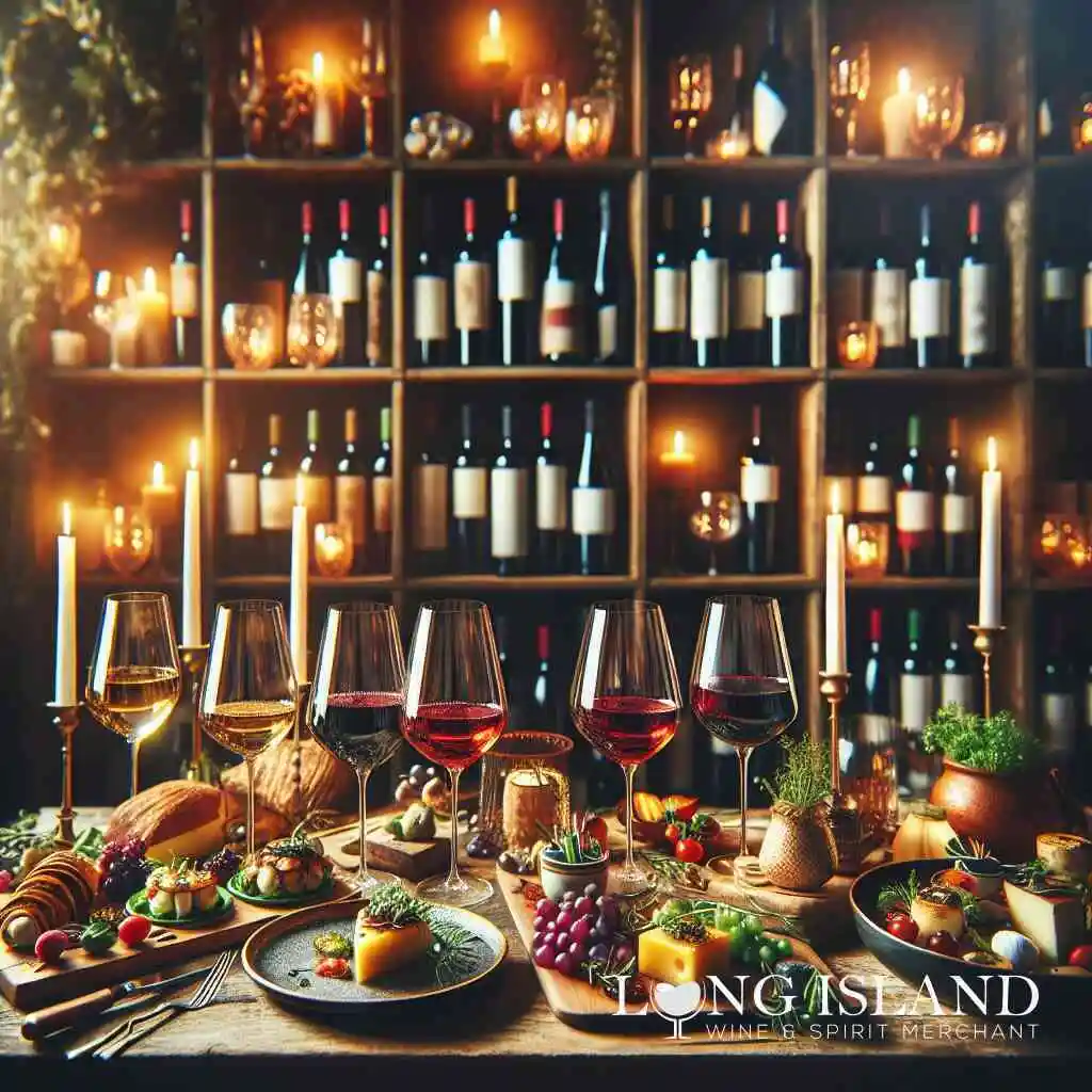 What Is Long Island Liquor Store's Wine Pairing Method