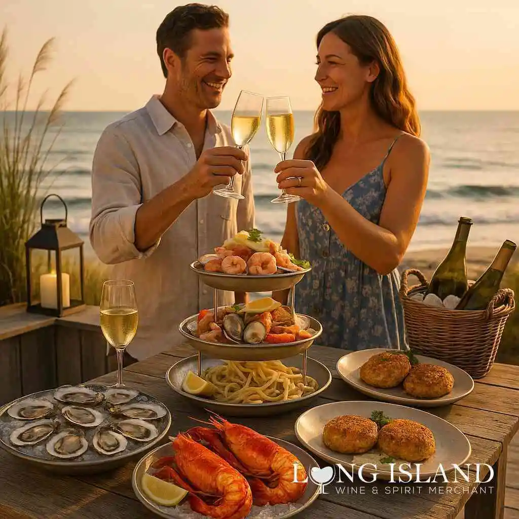 Commack Seafood Wine Pairing by Long Island Liquor Store