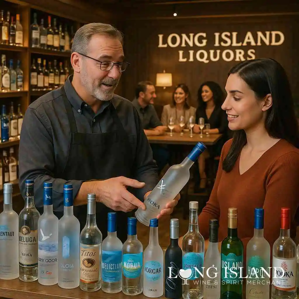 Guide to Vodka Distinction Inside Long Island Liquor Store