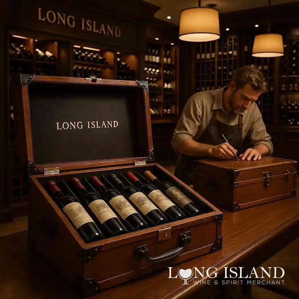 How Long Island Liquor Store Crafts Custom Wine Cases
