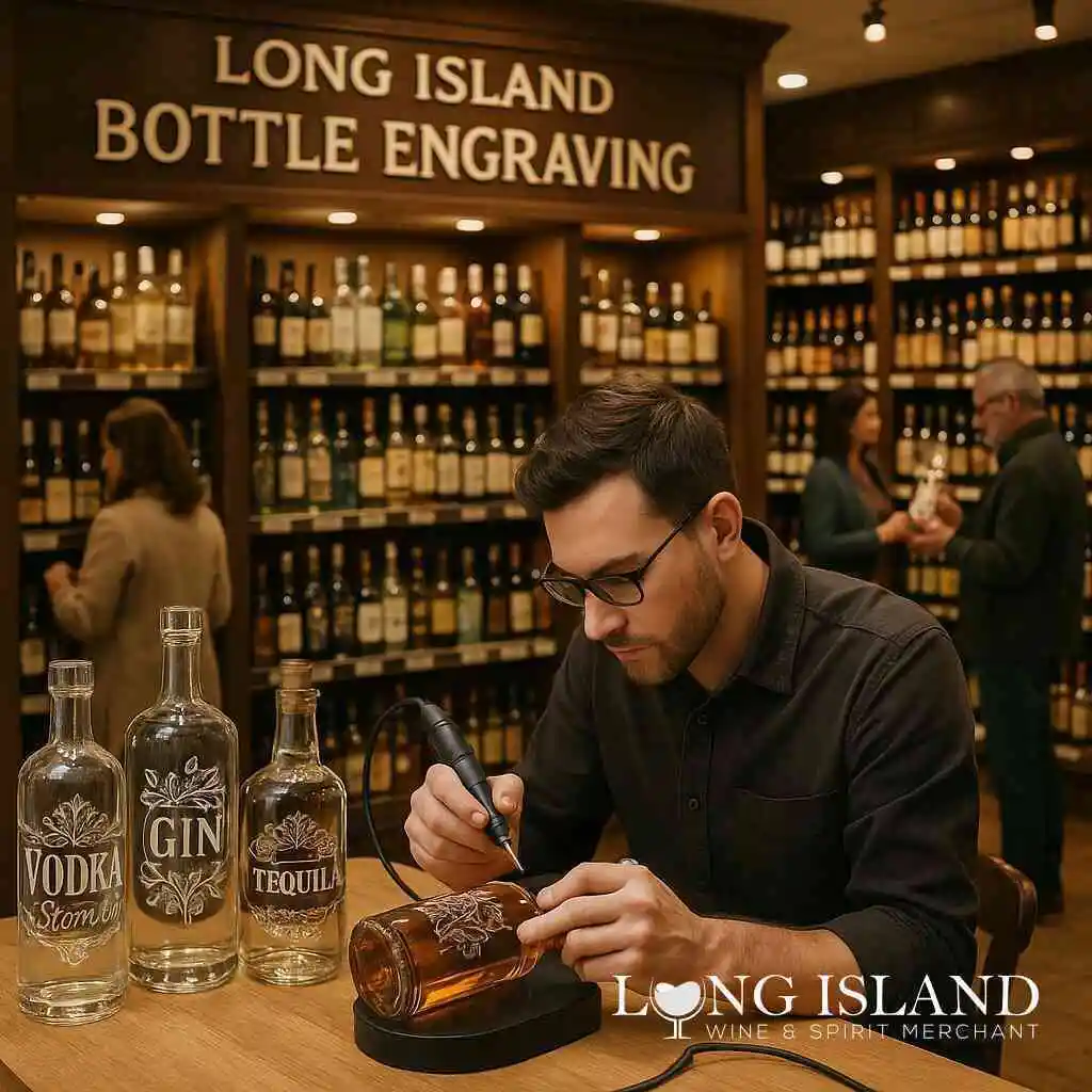 What Is Bottle Engraving at Long Island Liquor Store in 2026