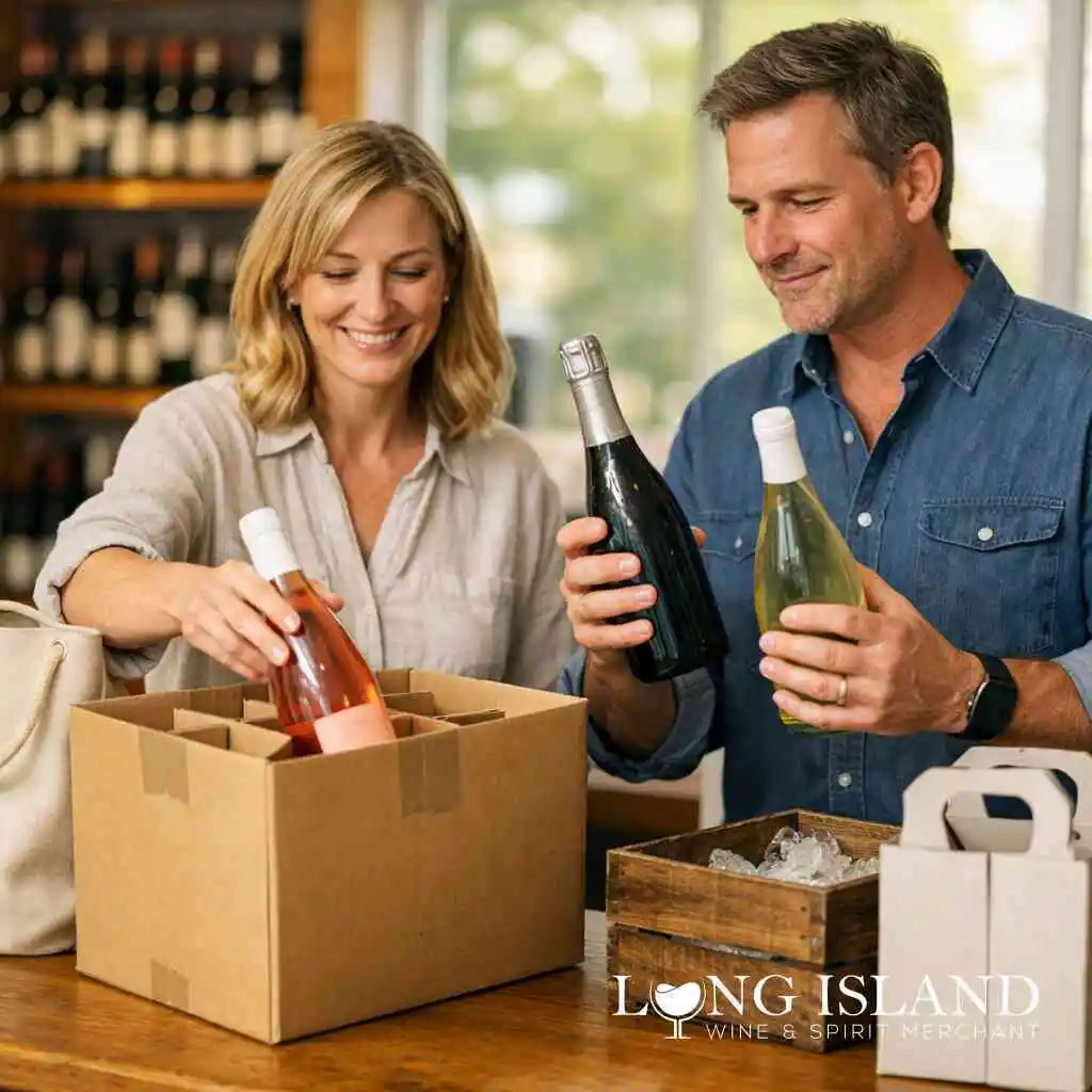 Matching bottle count to guest list, courses, and whether dinner turns into a longer party — Long Island Liquor Store