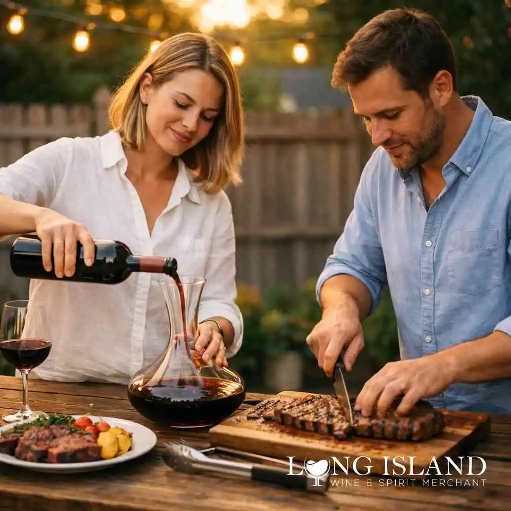 What every host gets wrong about serving steak and wine at home — Long Island Liquor Store