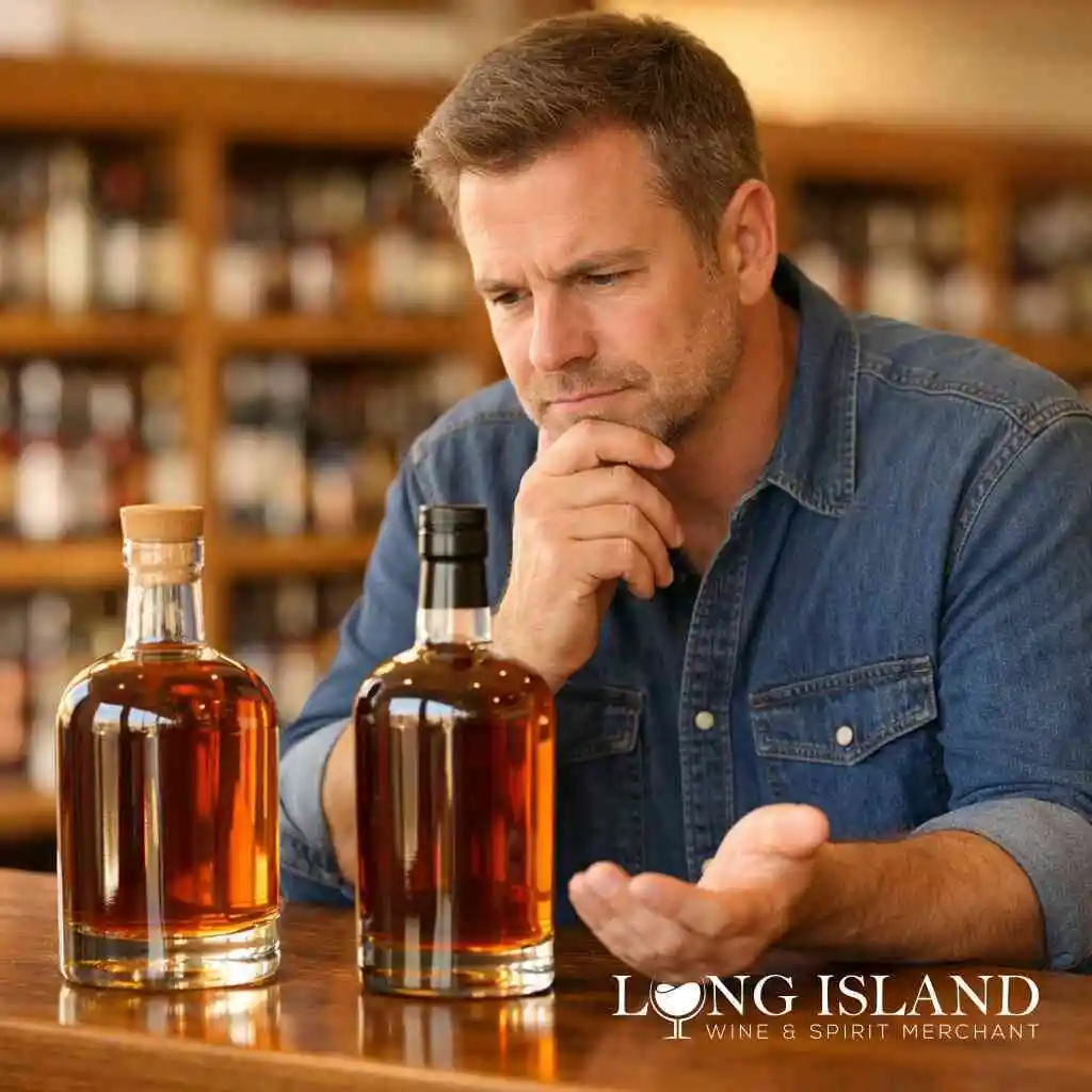When collectable whiskey bottles matter more than shelf hype — Long Island Liquor Store