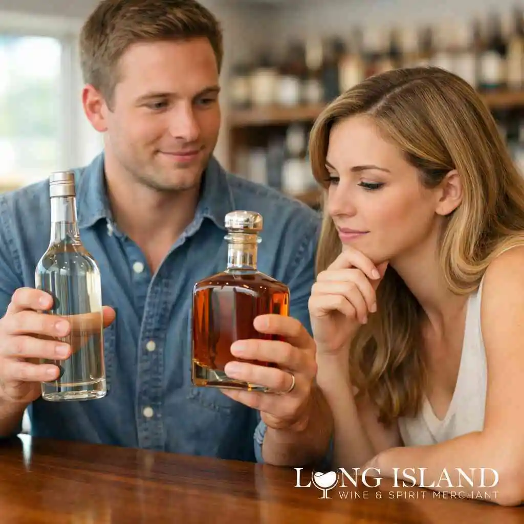 4) The tequila and mezcal lane for couples who want a brighter, more current wedding cocktail — Long Island Liquor Store