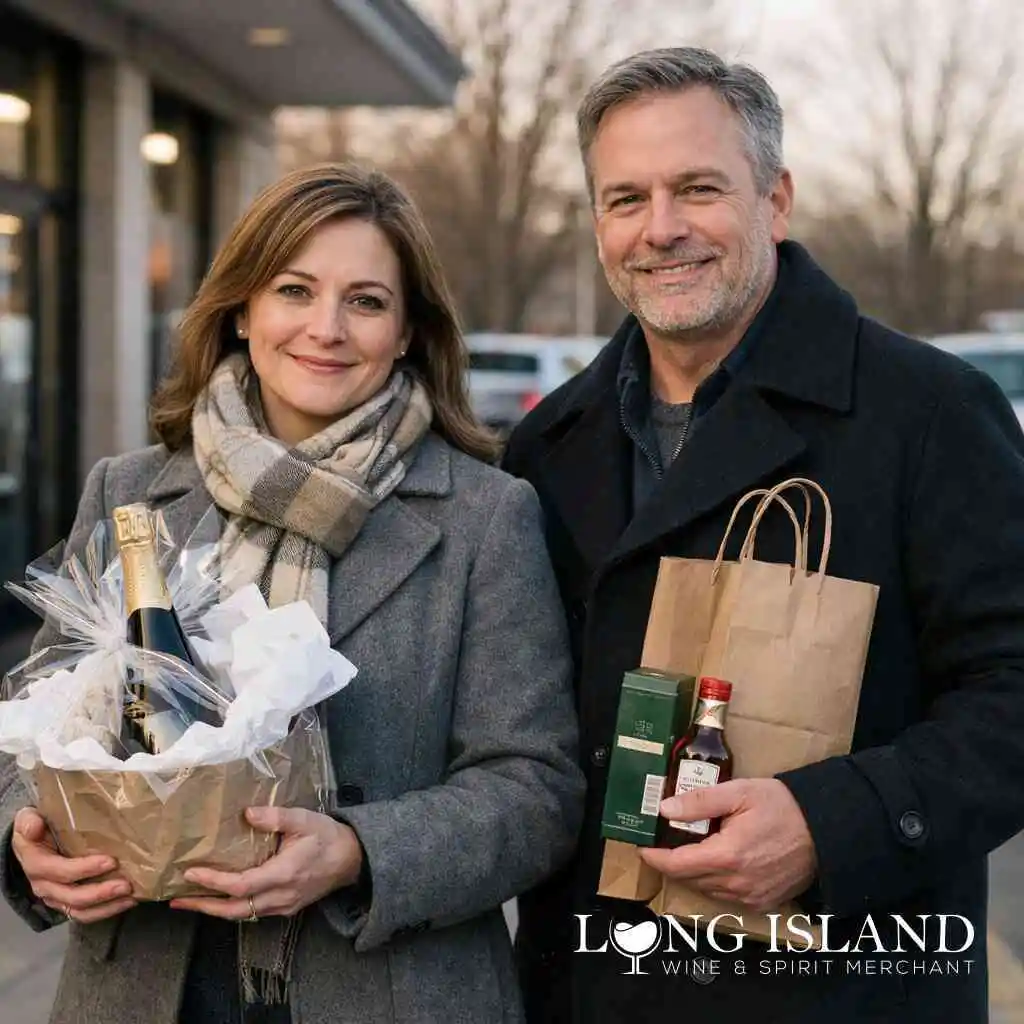 The Long Island Liquor Store game plan for gifting pairing and getting it home on time