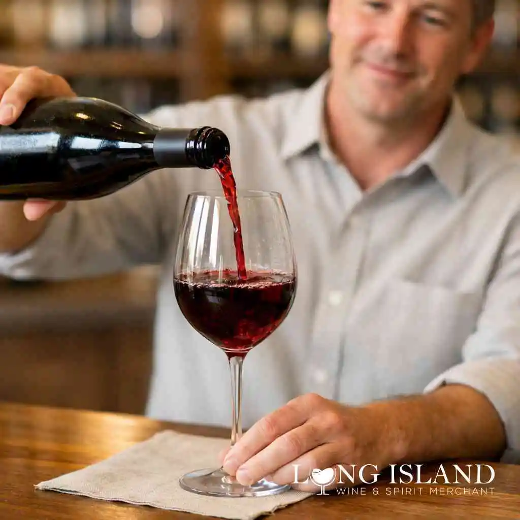 How Cabernet stands up to prime rib, herb roasted vegetables, and the richest parts of the plate — Long Island Liquor St